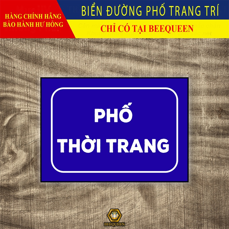 Biển Đường Phố Trang Trí Siêu Đẹp Cho Các Chủ Shop