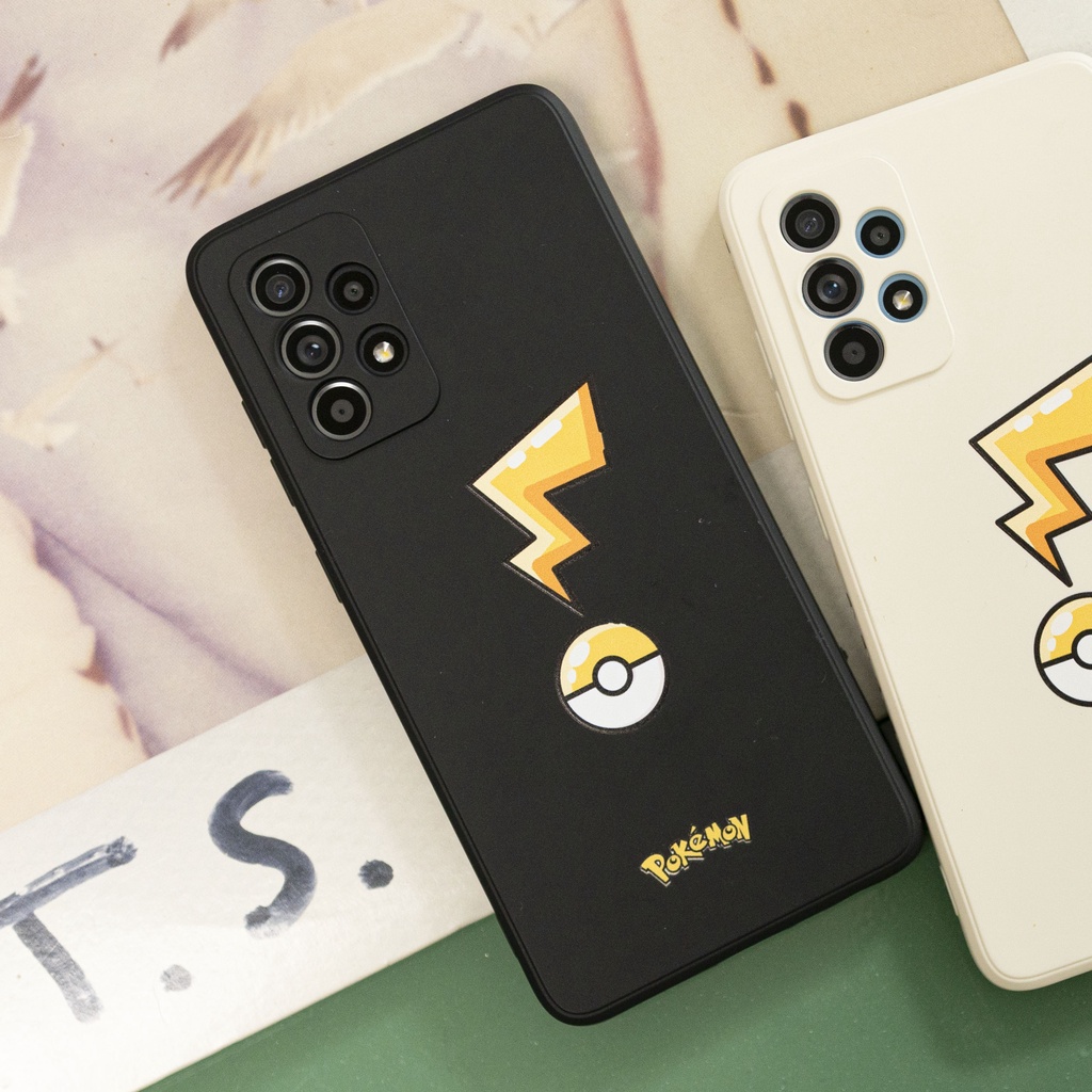 Ốp Samsung A52 / A52 5G / A52s 5G Pokeball - Lót nỉ cao cấp, chống sốc hiệu quả | BigBuy360 - bigbuy360.vn