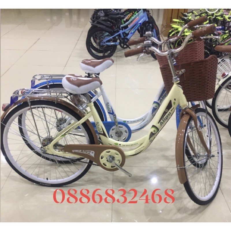 Xe đạp mini Alipu nữ - Cam kết Chính hãng- Hình ảnh thật của Shop