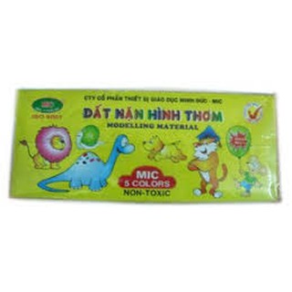 Combo 10 Hộp đất nặn MIC đủ 5 màu giá sỉ - SP000948