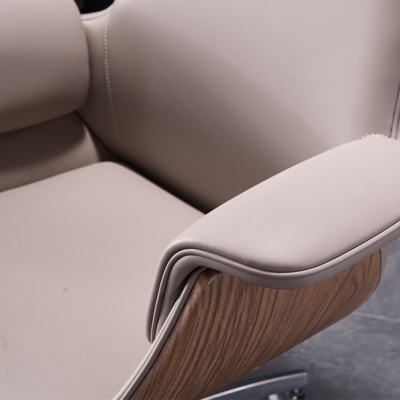 Ghế văn phòng làm việc , Da bò cao cấp GHP006