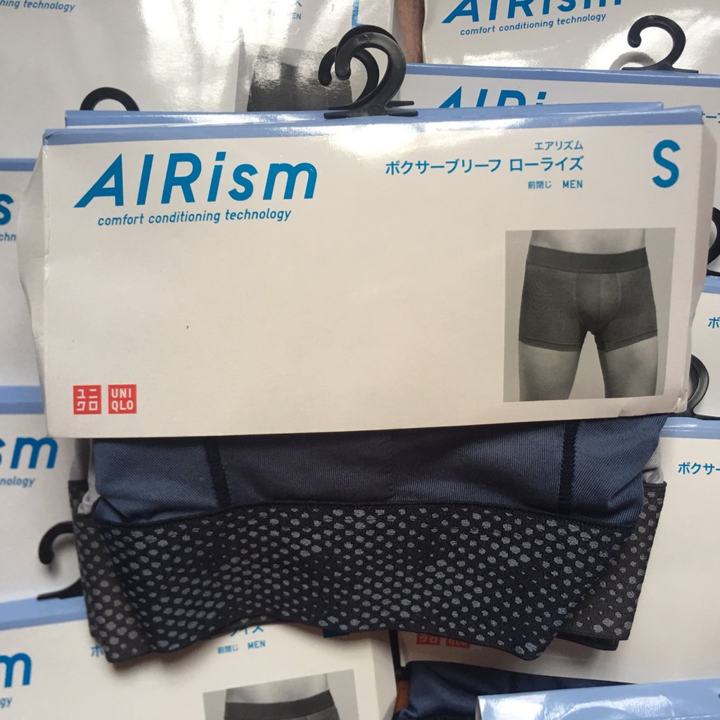 Quần boxer nam UNIQLO dòng Airism co giãn siêu bền