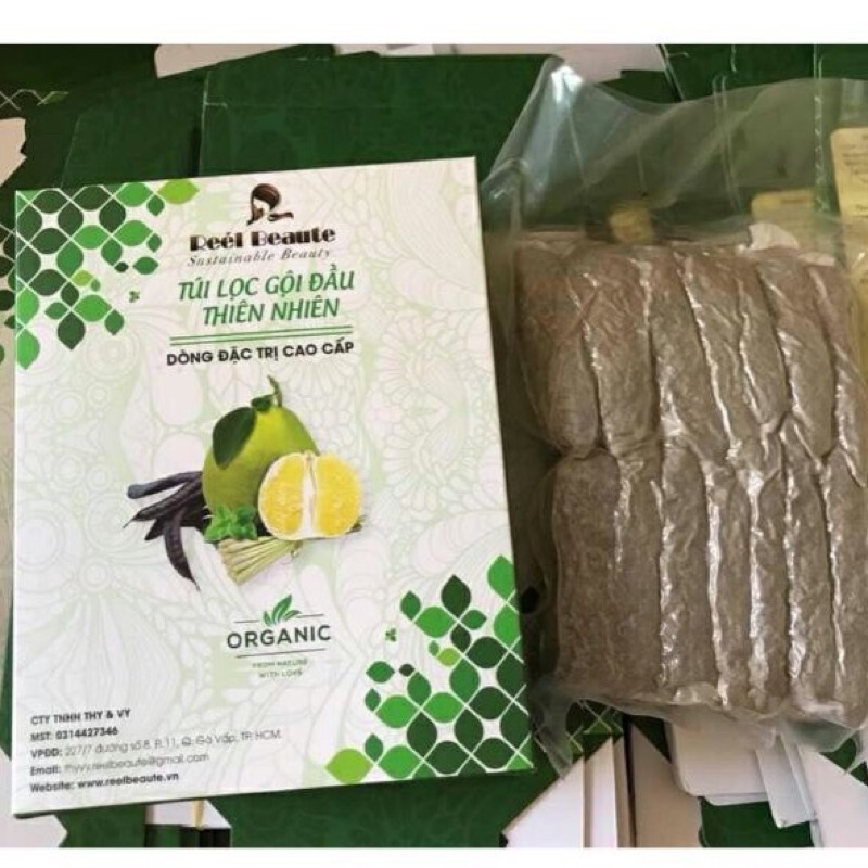 TÚI LỌC GỘI ĐẦU THIÊN NHIÊN RÉEL BEAUTE CAO CẤP