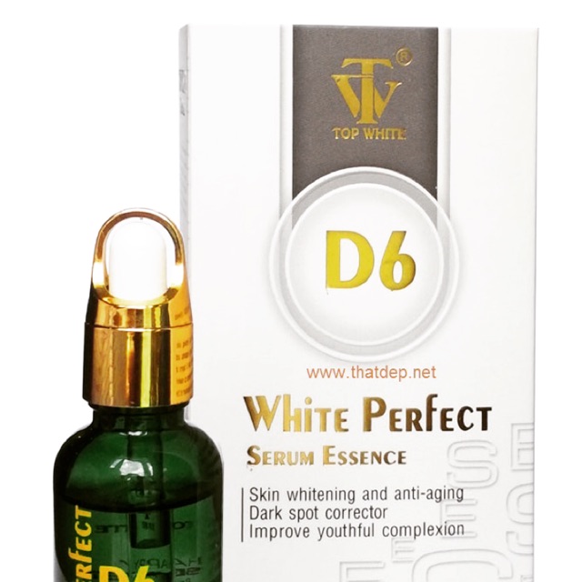 Serum Top White Perfect D6 - Tái Tạo Làm Căng Bóng Trẻ Hóa Da