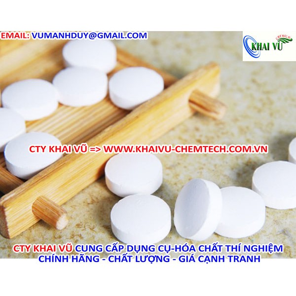 XÔ 5KG VIÊN CLO TCCA 90% VIÊN SỦI 2G KHỬ TRÙNG