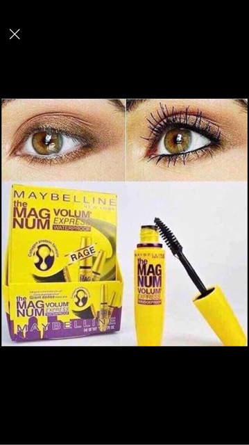 Mascara maybeline làm cong và dài mi