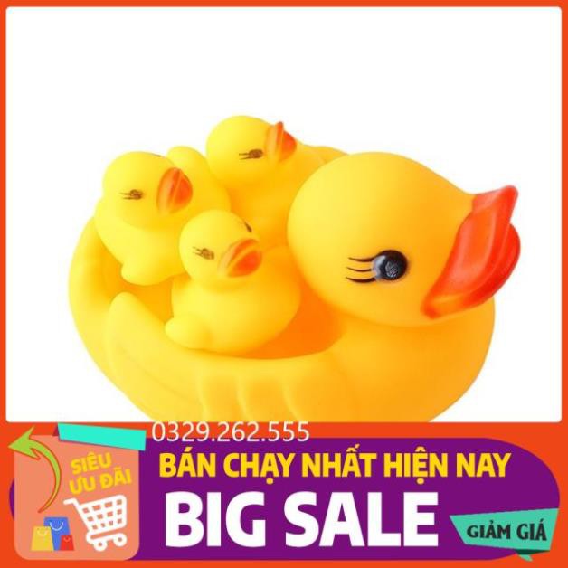 (FreeShip) Bộ đàn chip vịt cao su an toàn cho bé