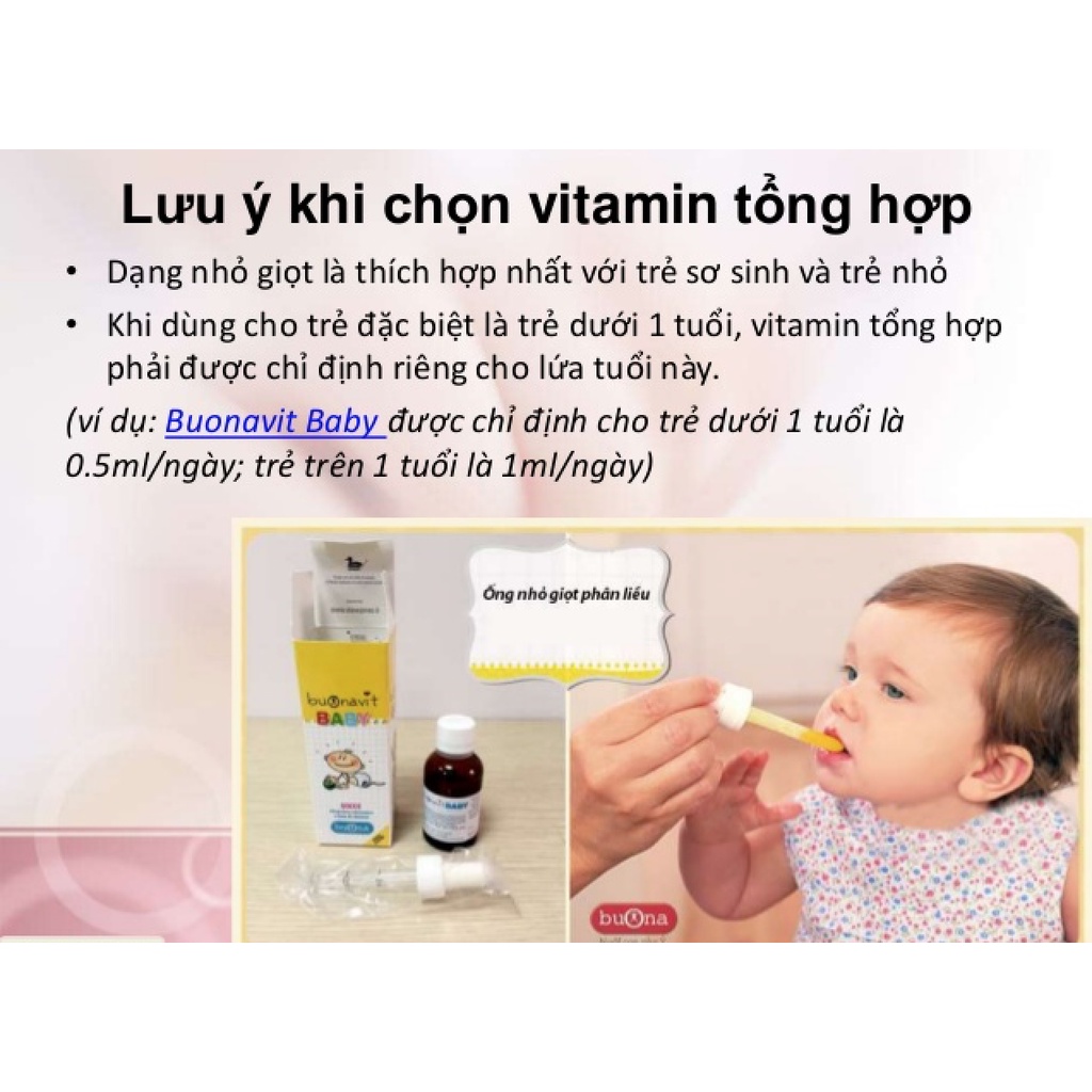 Vitamin tổng hợp nhỏ giọt Buonavit Baby ....
