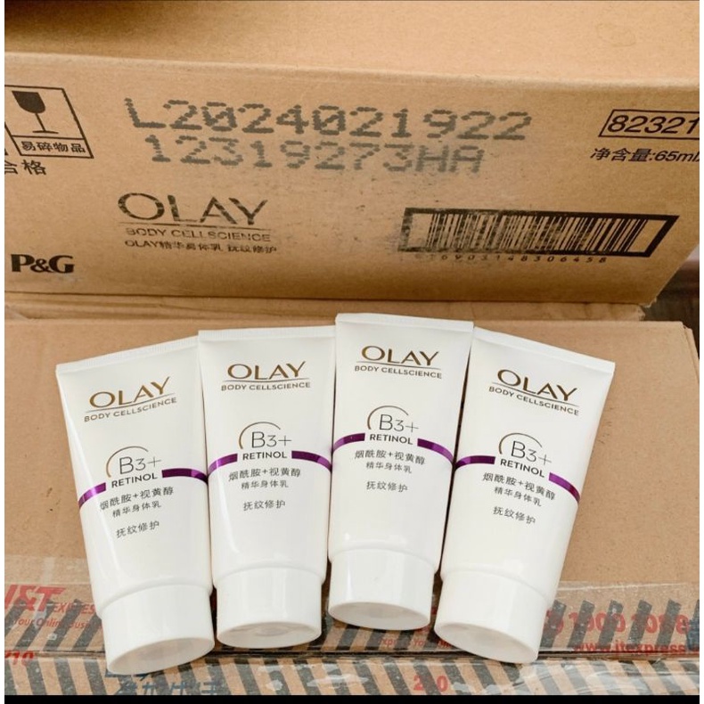 Dưỡng thể dưỡng trắng body - Body Lotion Olay B3 Retinol - B3+ vc