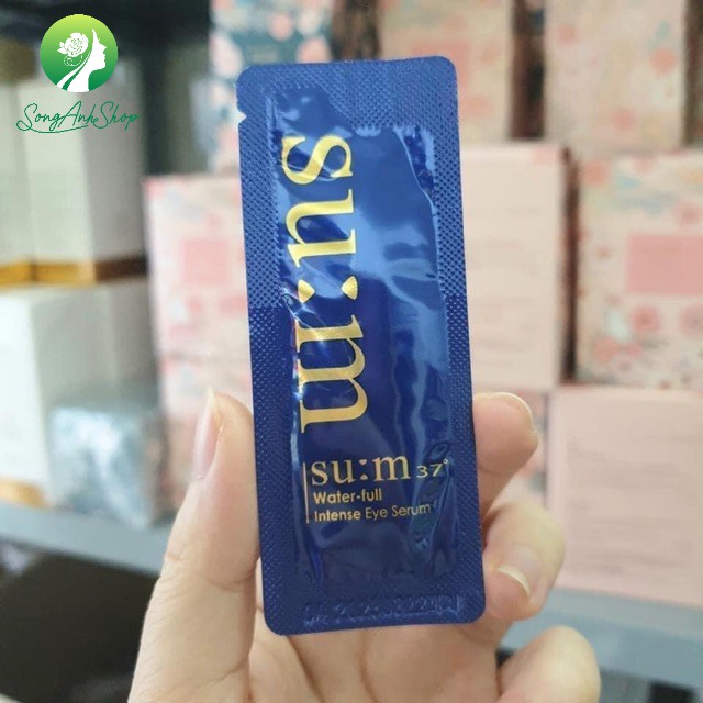 Sample tinh chất dưỡng vùng mắt Sum37 Water-full Intense Eye Serum 1ml