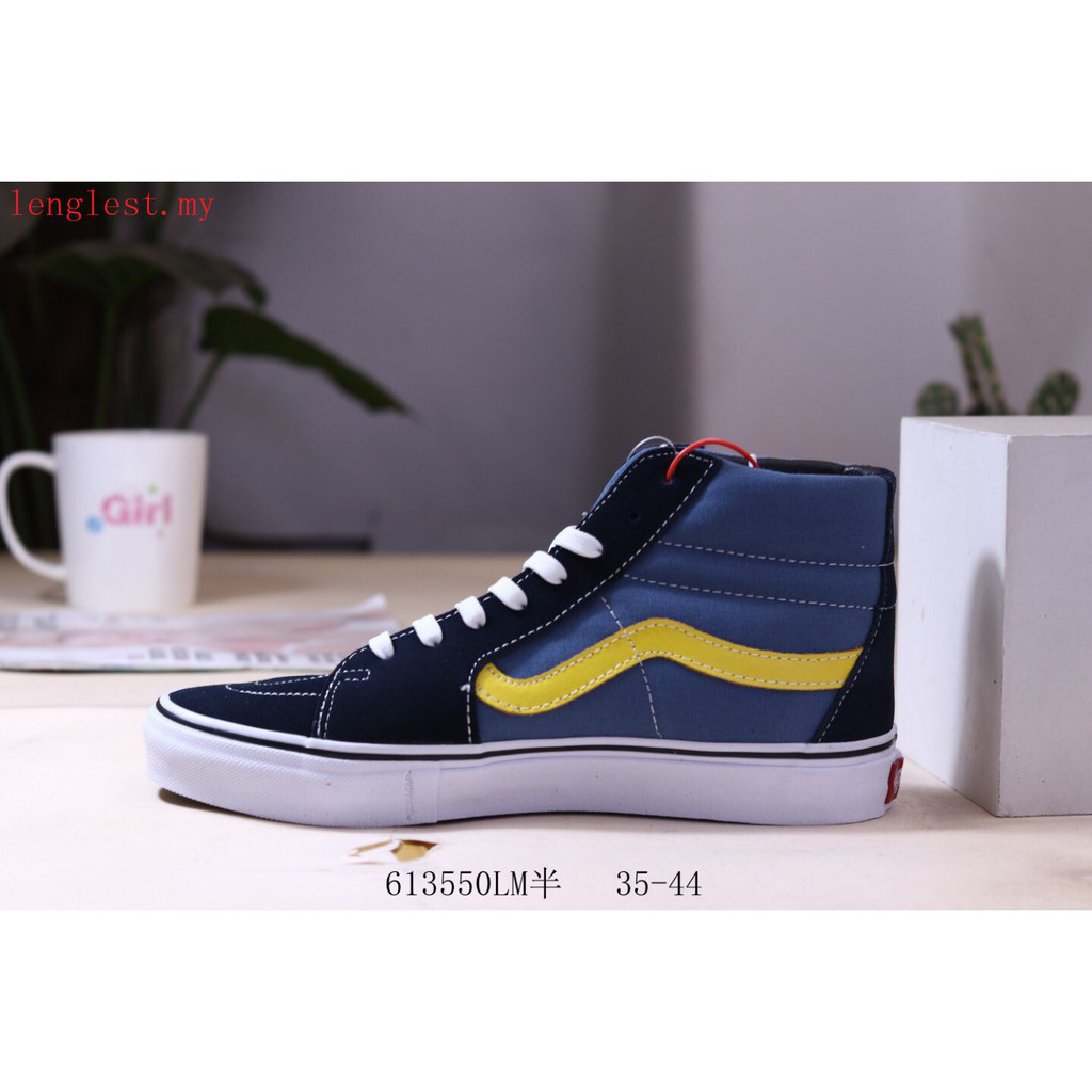 Giày Thể Thao Nam Nữ Thời Trang Chất Lượng Cao Supreme X Vans Sk8 GxTR