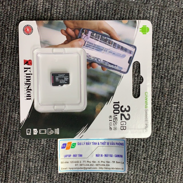 Thẻ nhớ Kingston 32GB Micro SD Class 10 SDCS2/32GB