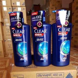 Dầu gội clear men 450ml thái lan