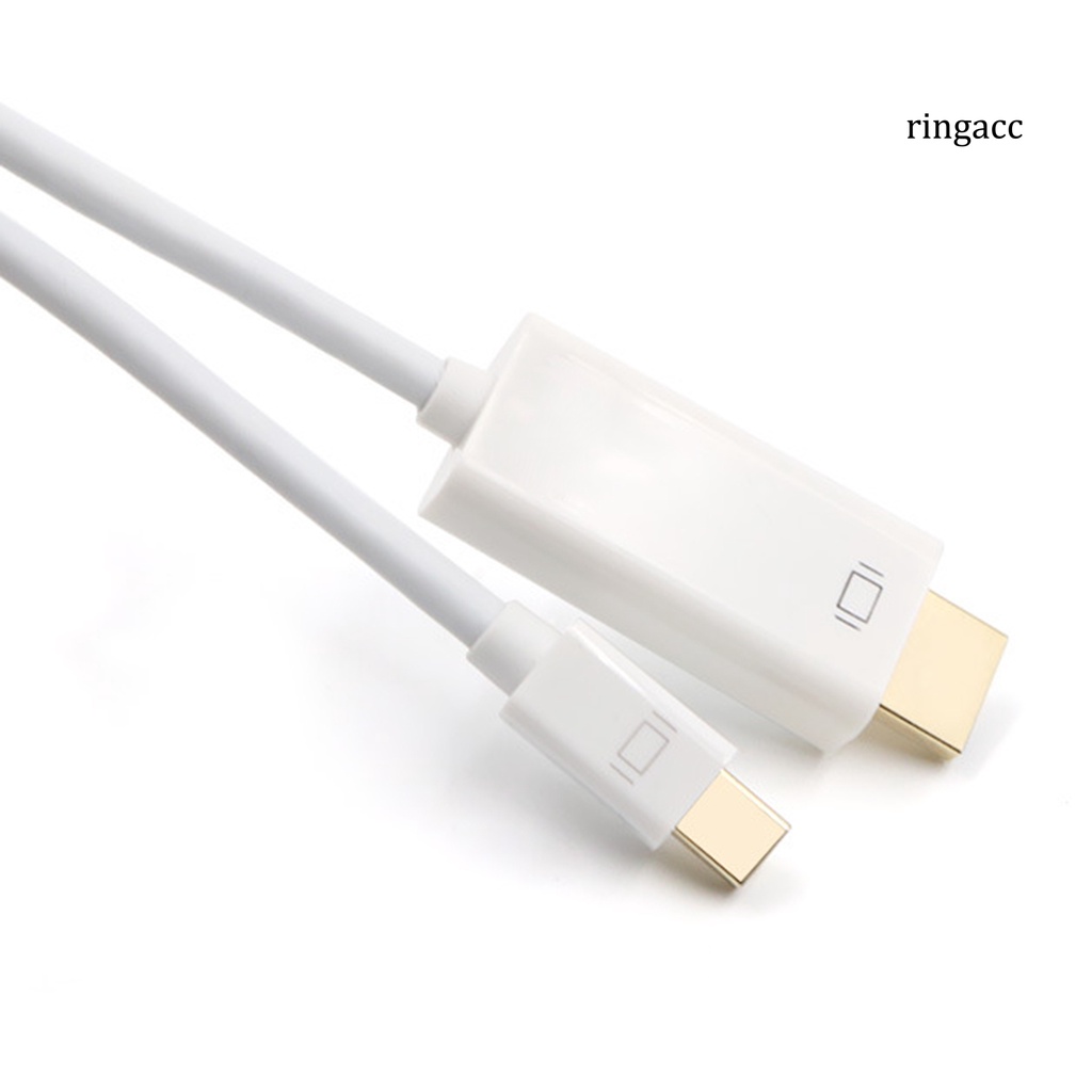 Dây Cáp Chuyển Đổi 1.8m Abs Mini Dp Sang Hdmi Chuyên Dụng Cho Apple