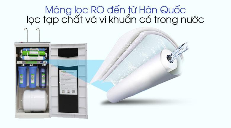 Máy lọc nước RO nóng nguội lạnh Kangaroo KG10A3 10 lõi -Gồm 10 lõi 2 vòi nóng-lạnh-nguội, bảo hành 12 tháng chính hãng