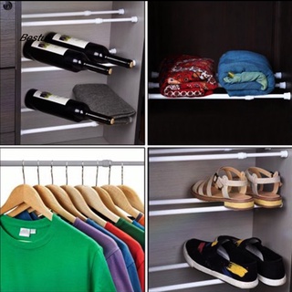 Thanh treo rèm nhỏ trắng không cần khoan tường siêu chắc chắn