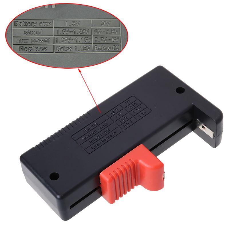 Thiết Bị Kiểm Tra Pin Aa Aaa C D 9v