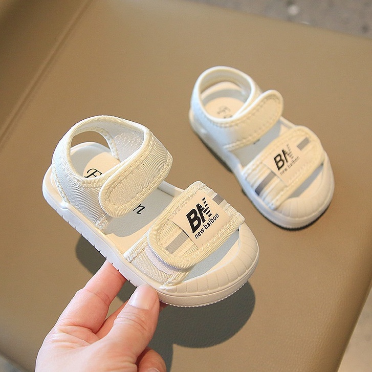 Dép sandal cho bé từ 1-4 tuổi BN thời trang chống trơn chống cấp quai dán ngang tháo rời ( C7 )