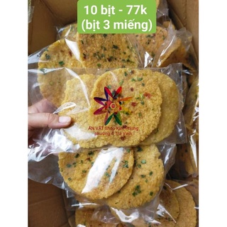 Cơm cháy mắm hành set 10 bịt 77k