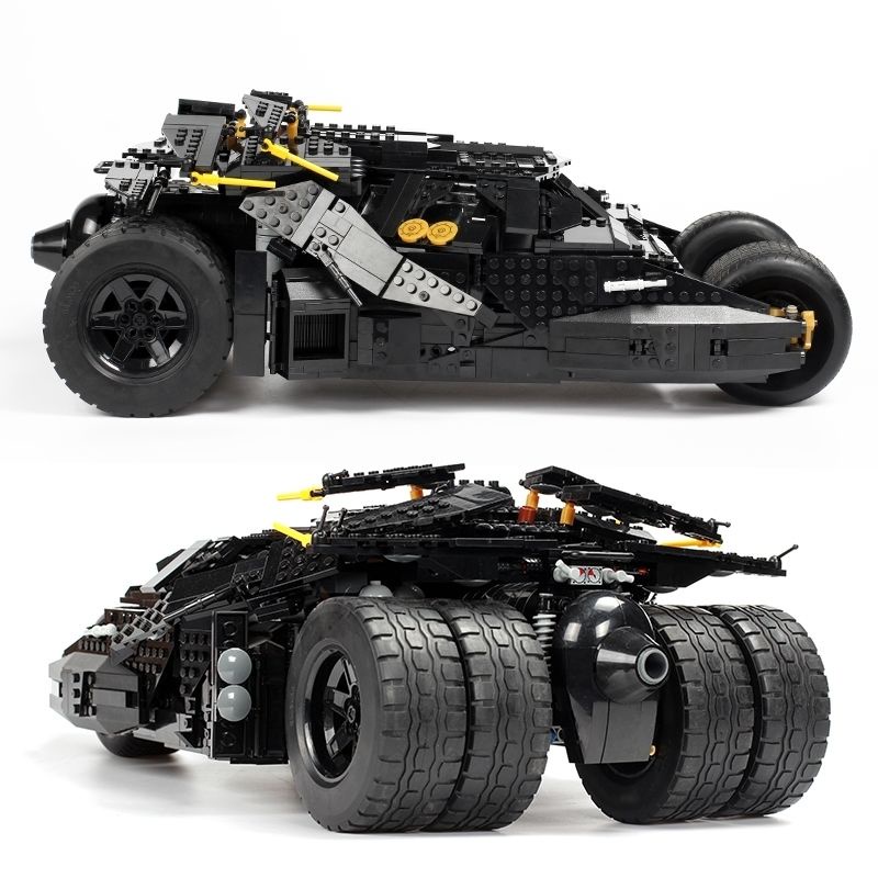 Đồ chơi giáo dục Lắp Ráp mô hình Batman Batmobile Tumbler: Scarecrow Showdown 70169 83336 Fit 76239