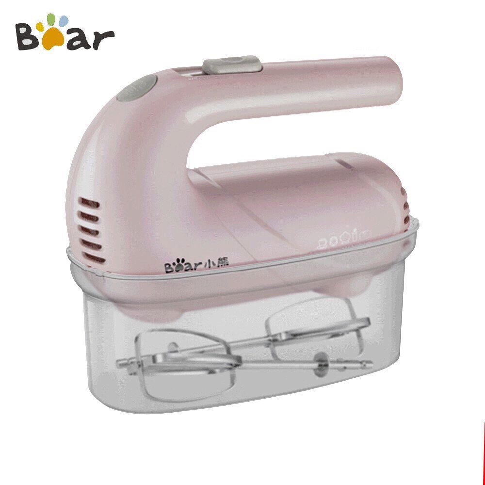 Máy Đánh Trứng Bear 5 tốc độ DDQ-A01G1 hàng Chính Hãng bảo hành18 Tháng hạn chế mỏi tay, tặng kèm hộp chống bụi