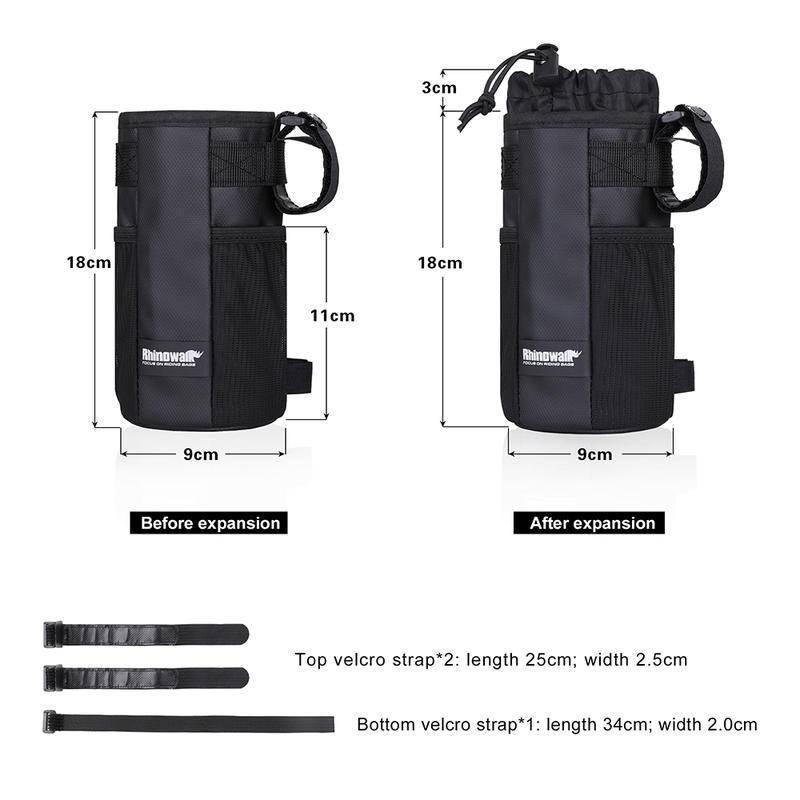 Túi đựng bình nước Rhinowalk lắp ghi đông xe đạp tiện lợi