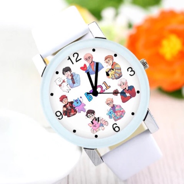 [SIÊU PHẨM] Đồng hồ BTS BT21 đeo tay nam nữ | BigBuy360 - bigbuy360.vn