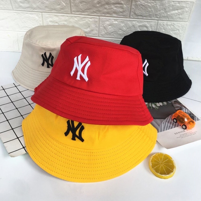 Mũ bucket hai mặt NY