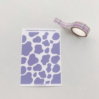 STICKER BÒ SỮA