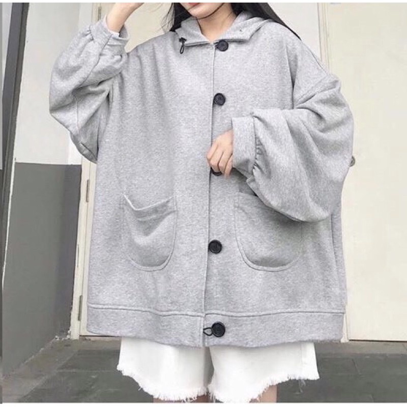 áo Hodie nỉ tay to⚡️FREESHIP EXTRA⚡️, cá tính chất | BigBuy360 - bigbuy360.vn