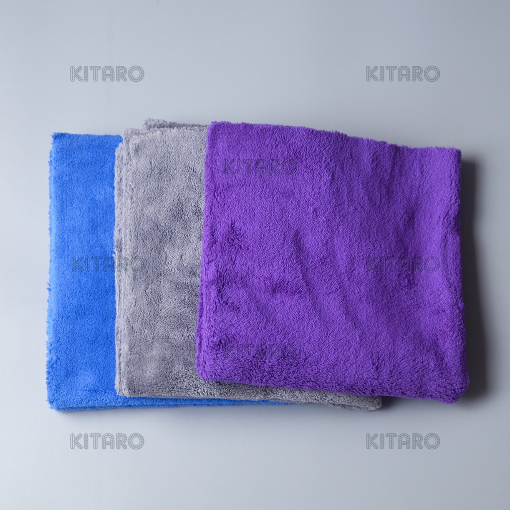 Khăn Microfiber Cao Cấp Siêu Mềm Mịn Thấm Hút Không Viền 40x40cm