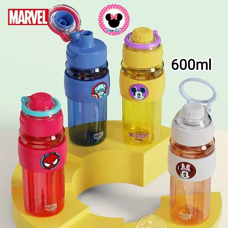 Bình Nước Uống cho Bé hãng DISNEY . Đầu uống trực tiếp và tay xách