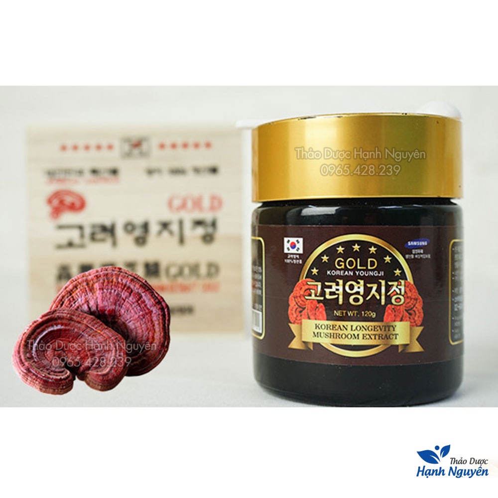 Cao Linh Chi Hàn Quốc YoungJi Hộp Gỗ Trắng (3 lọ) - Thảo Dược Hạnh Nguyên