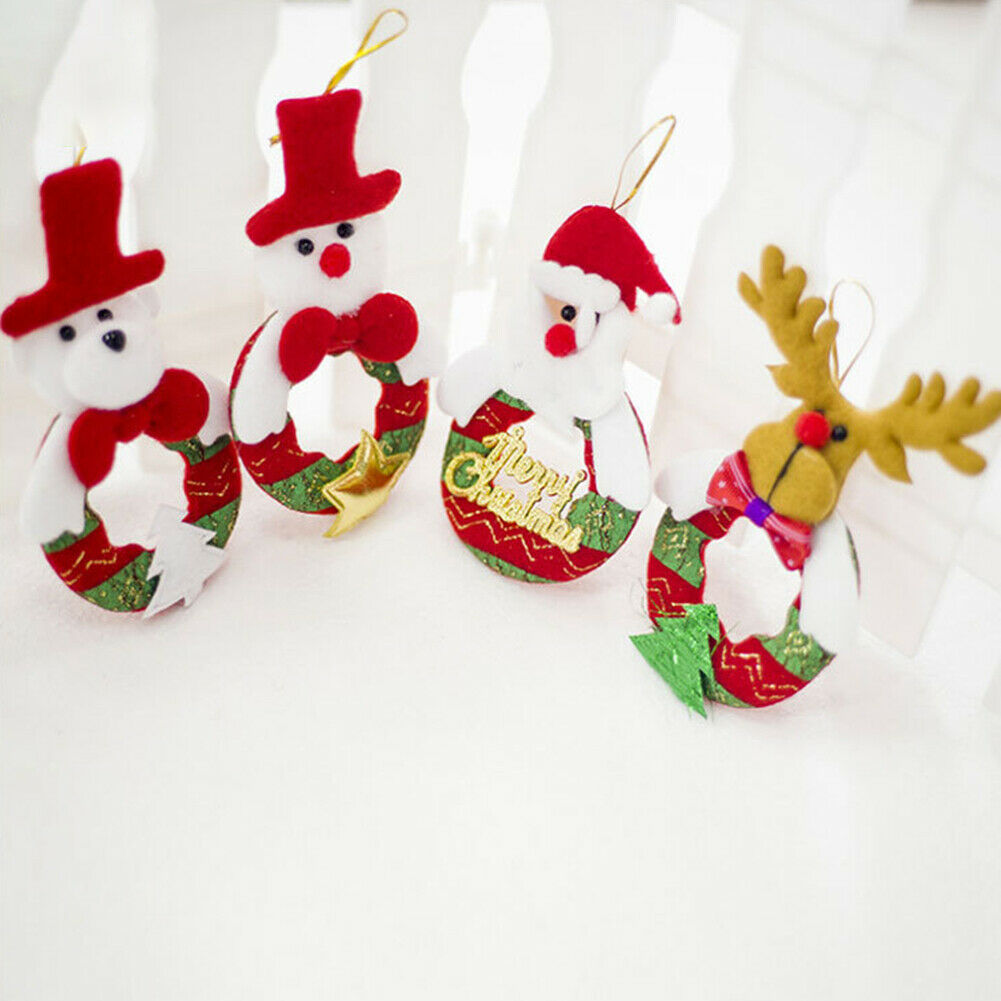 Bộ 12 phụ kiện treo trang trí cây thông Noel xinh xắn đẹp mắt