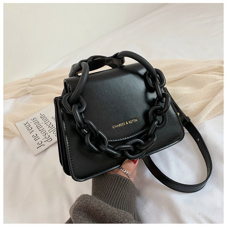 [Hot Trend] Túi Xách Quai Xích Da Cao Cấp Hồng Đen Trắng Kem Thiết Kế Thời Trang Trẻ Trung Năng Động 2021 TX0001-04 | BigBuy360 - bigbuy360.vn