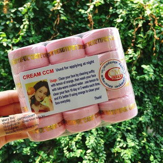01 hộp kem giảm nám mờ thâm ccm thái lan chính hãng 10g