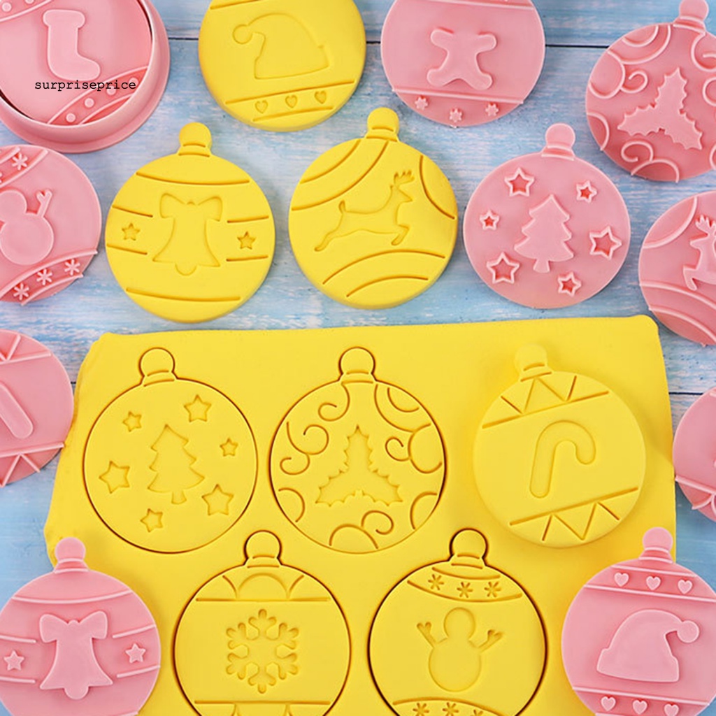 Set 10 Khuôn Làm Bánh Cookie Trang Trí Giáng Sinh