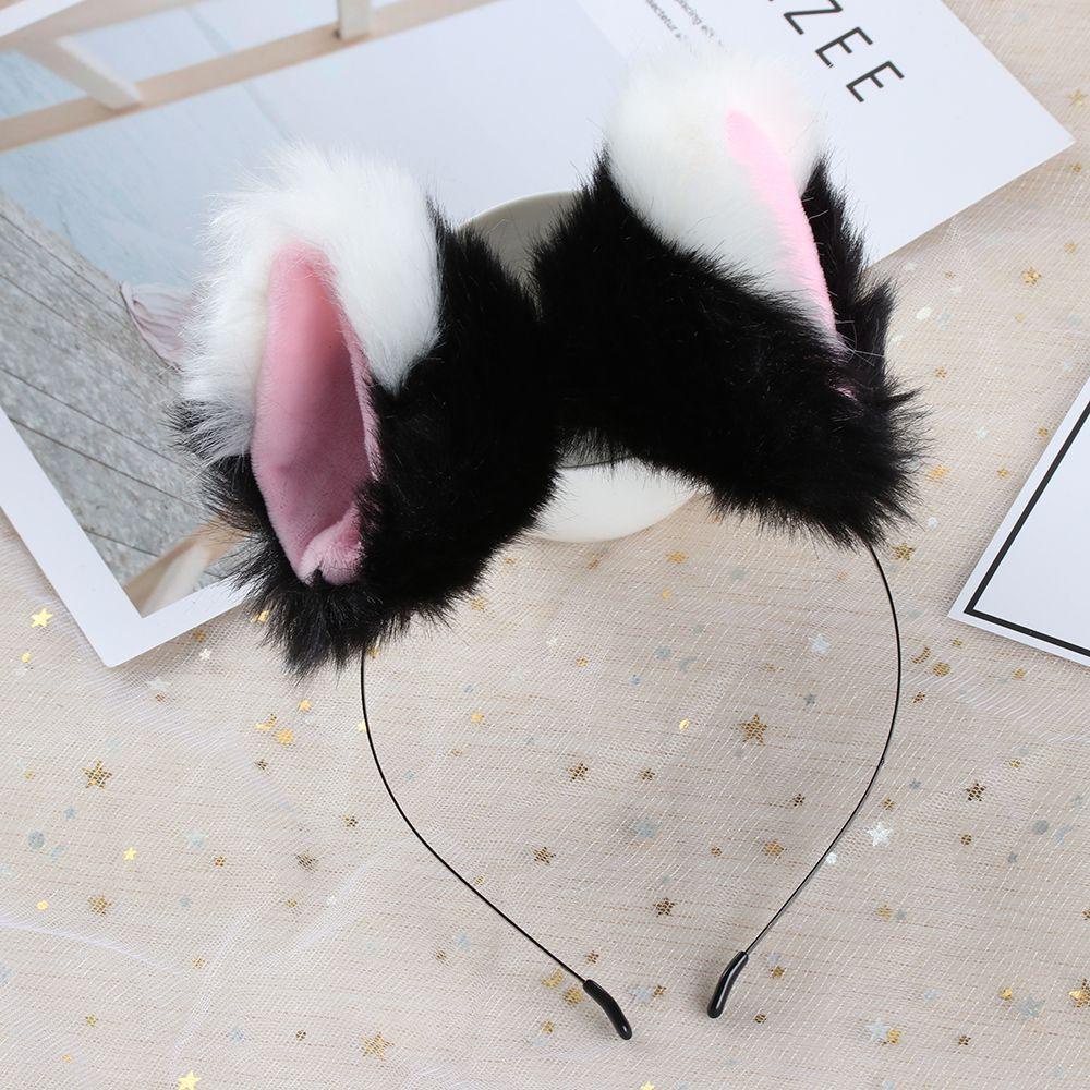 Kẹp Tóc Tai Mèo Mềm Mại Hóa Trang Tiệc Tùng Cho Nữ