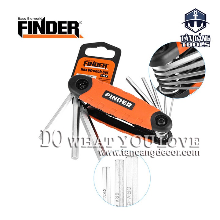 Bộ Lục Lăng Tiện Dụng 8 Chi Tiết Finder