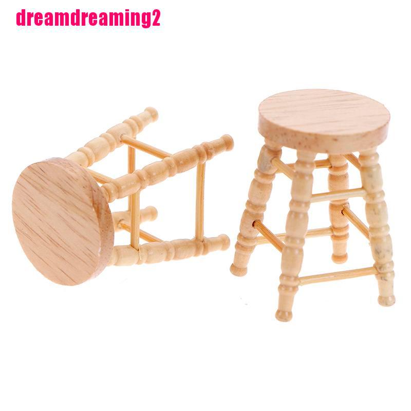 1 Ghế Gỗ Đồ Chơi Cho Búp Bê