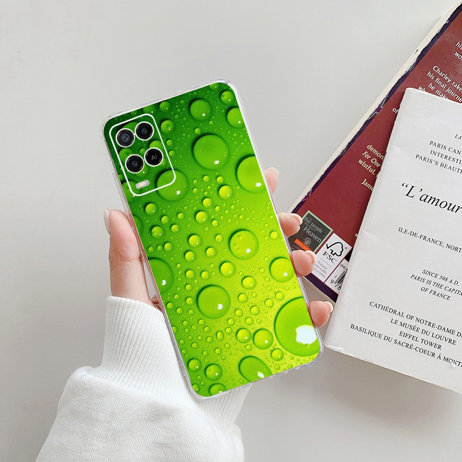 Ốp điện thoại mềm in hình hoa thời trang cho Oppo A54 A74 A94 4g Oppoa54 Cph2239 A 54 Fundas