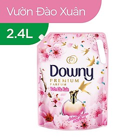 Nước Xả Vải Downy Vườn Đào Xuân Dạng Túi 2.4L