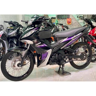Tem xe exciter 2010 đen tím
