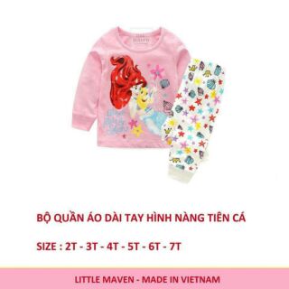 Combo 2 bộ little bé gái 300K