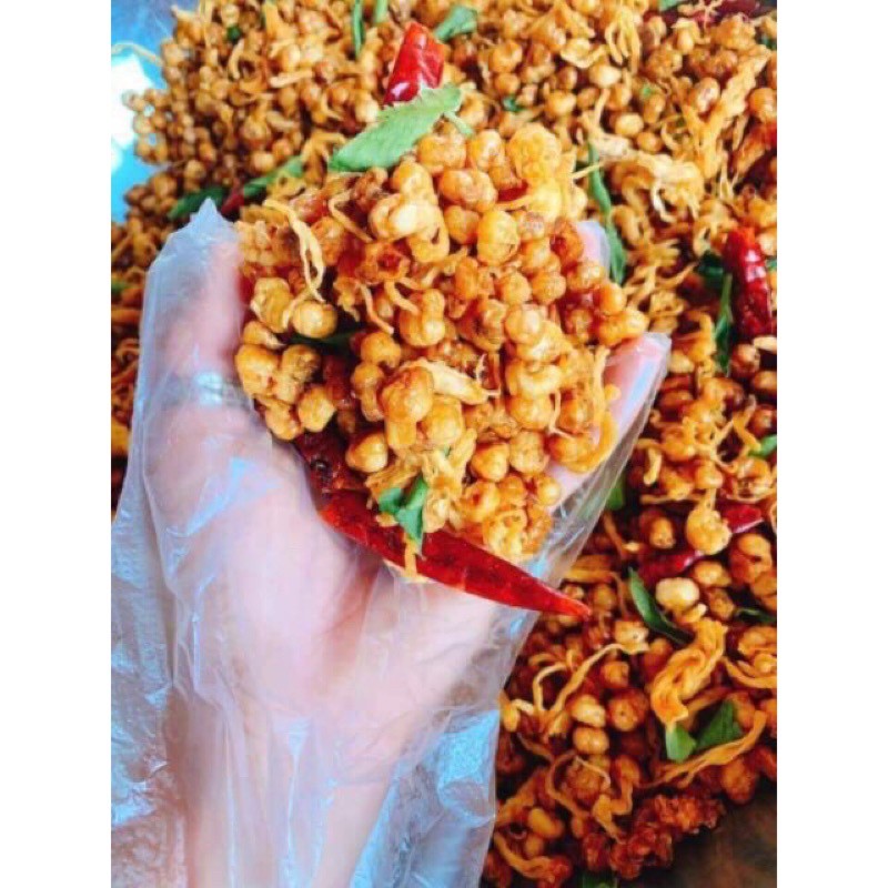 500GR Bắp lắc khô gà lá chanh / Ngô cay