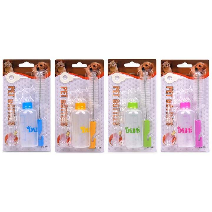 Bình sữa cho chó mèo Pet bottles Diil 60 ml Kún Miu - Bình ti cho chó mèo 60ml