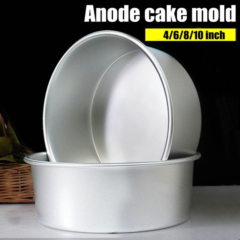 Khay Nướng Bánh Chất Liệu Hợp Kim Nhôm Kích Thước 4 / 6 / 8 / 10inch