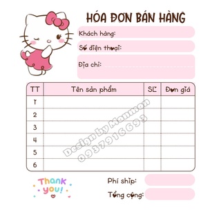 Hoá đơn mini cute 1liên