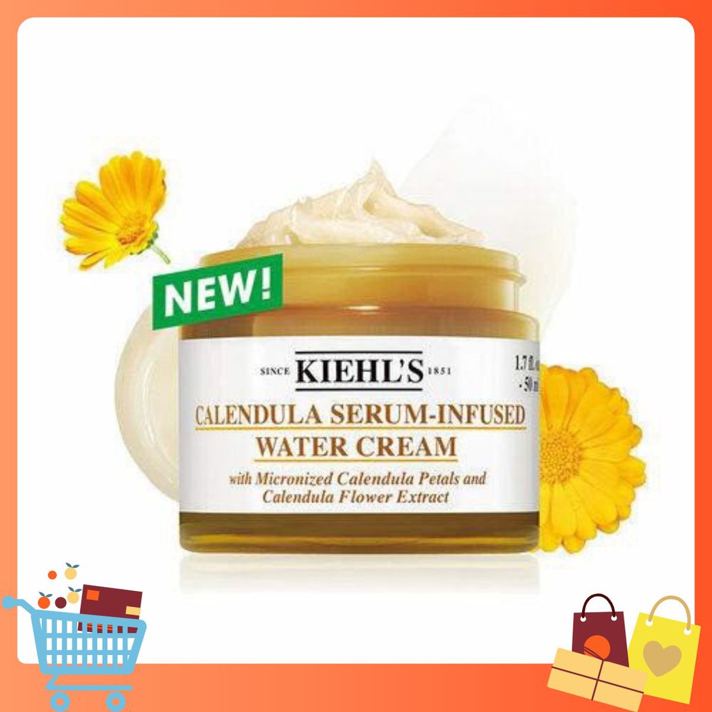 [HÀNG MỚI VỀ] Kem dưỡng Hoa cúc Kiehl's Calendula Serum-Infused Water Cream [MỚI VỀ]