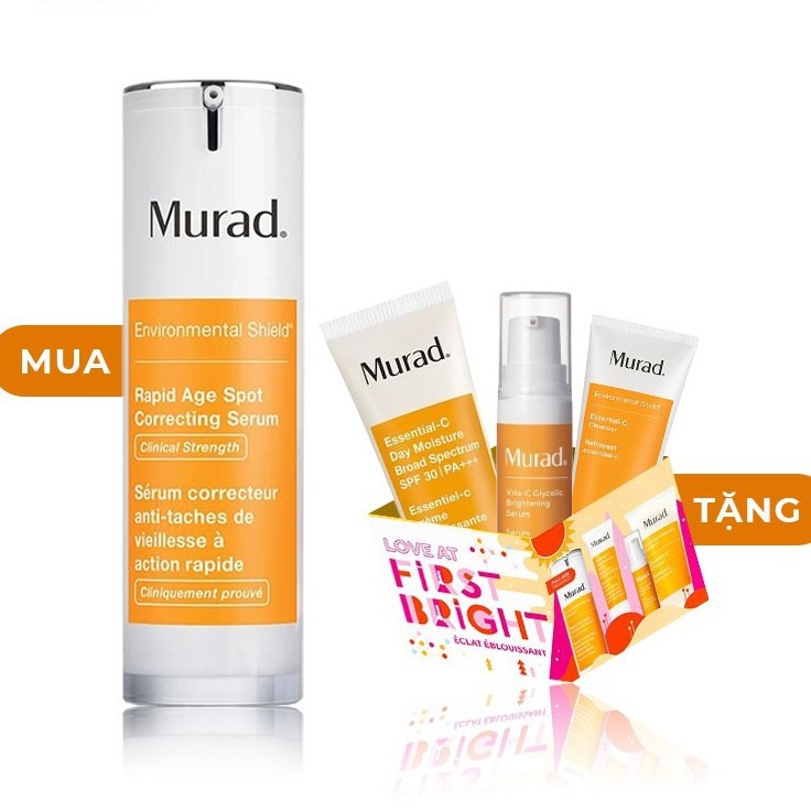 [MUA 1 TẶNG 3] Serum giảm nám 7 ngày Rapid Age Spot Correcting Serum Murad - LOVE AT FIRST BRIGHT